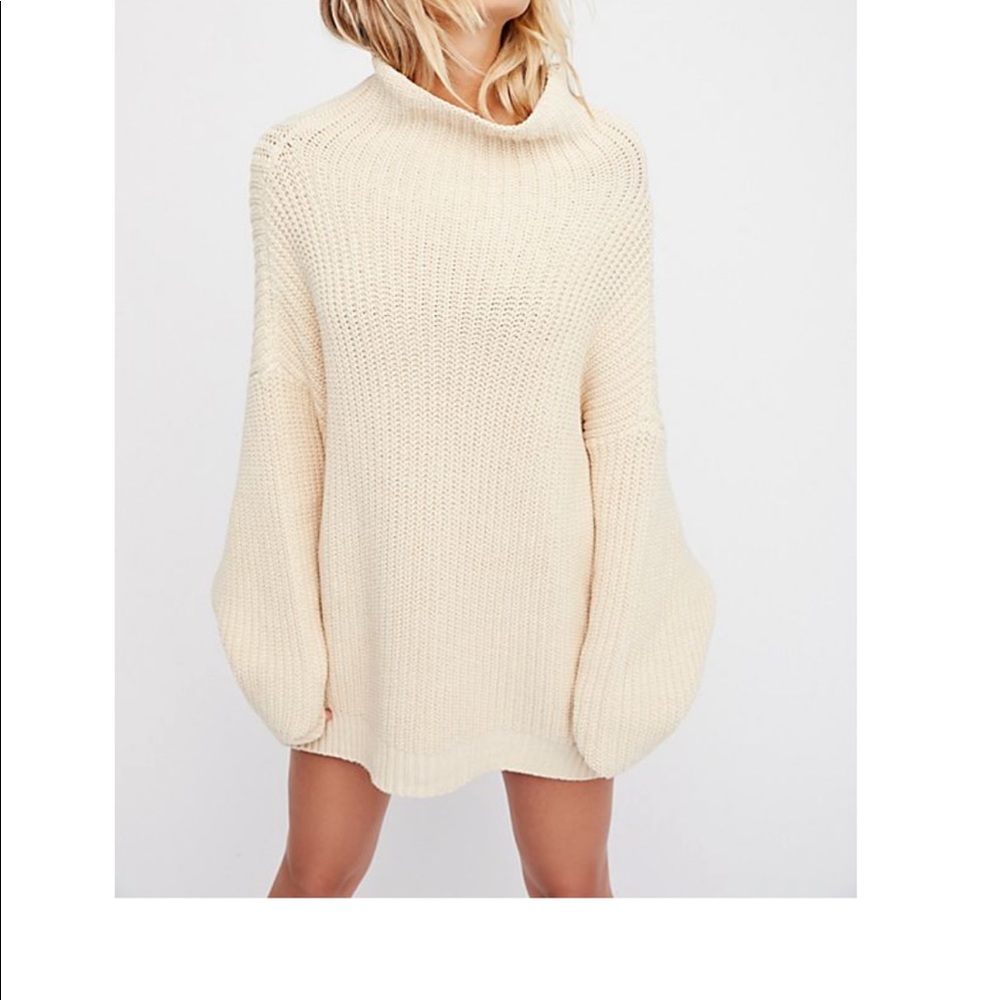 Swim too deep pullover turtleneck